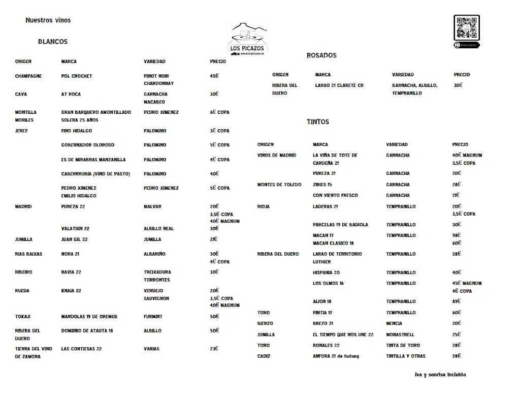 Menu_Los Picazos_Picazo El_immagine_3