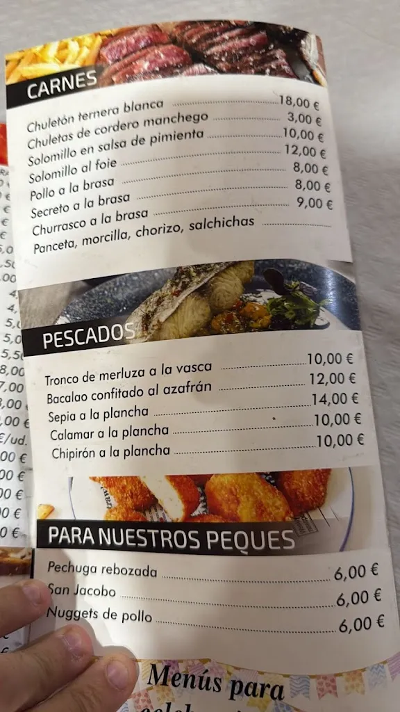 Menu_Bar-Restaurante La Rana Verde_Picazo El_immagine_1