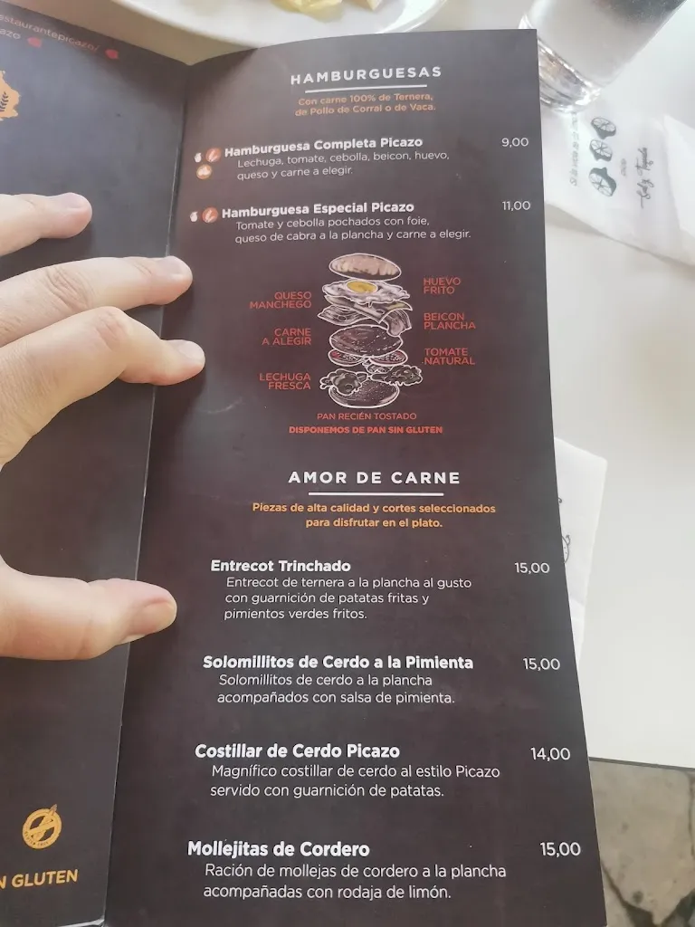 Menu_Picazo Restaurante_Picazo El_image_4