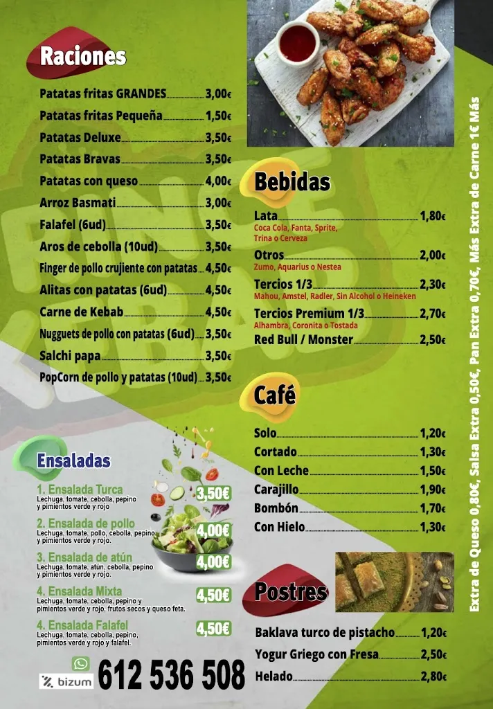 Menu_Di Prince Kebab Las Pedroñeras_Pedroñeras Las_image_1