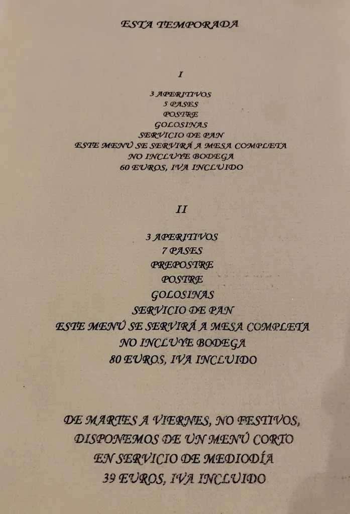 Menu_Restaurante Las Rejas. Manolo de La Osa_Pedroñeras Las_immagine_4