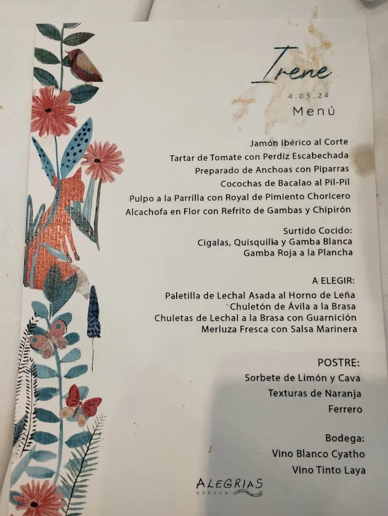 Menu_Alegrías Restaurante_Quintanar del Rey_image_1