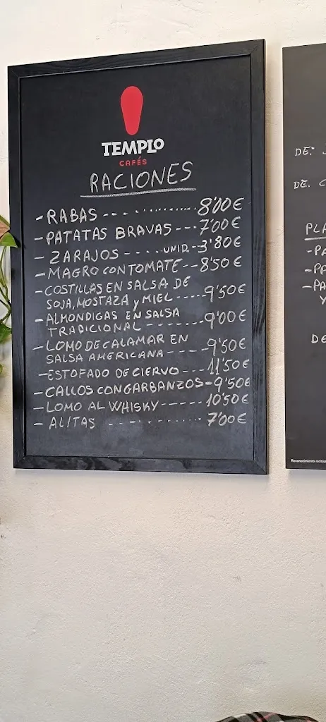 Menu_Bar La Cuesta_Saceda-Trasierra_image_2