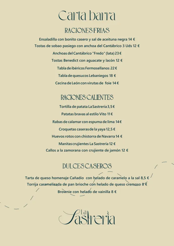Menu_La Sastrería de Paracuellos_Paracuellos_image_2