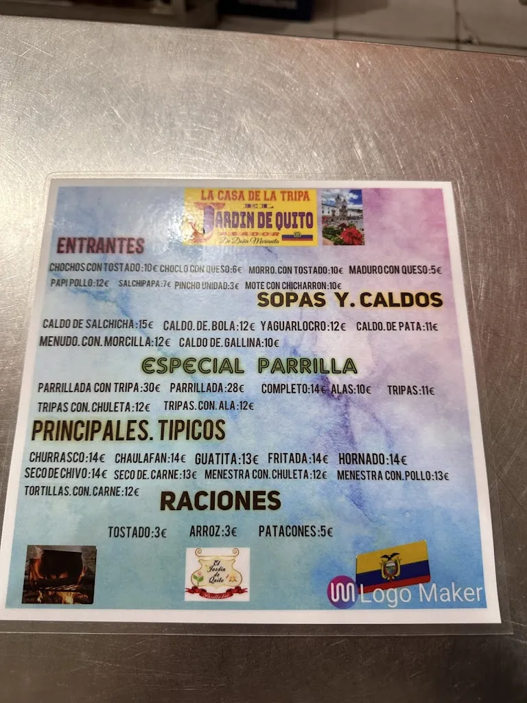 Menu_Asador El Jardín de Quito_Paracuellos_image_4