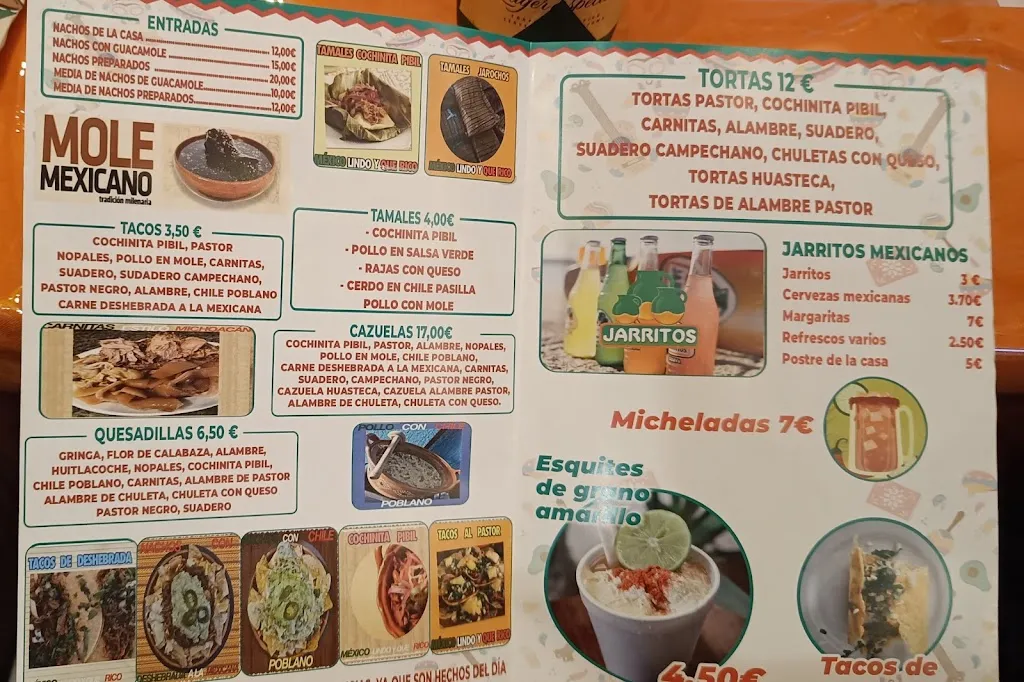 Menu_México Lindo Y Que Rico_Paracuellos_image_3