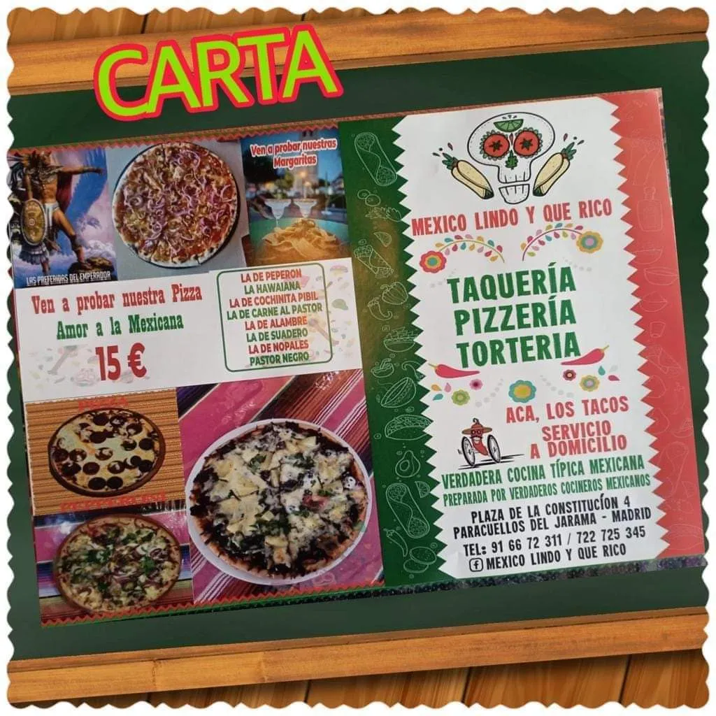 Menu_México Lindo Y Que Rico_Paracuellos_image_4