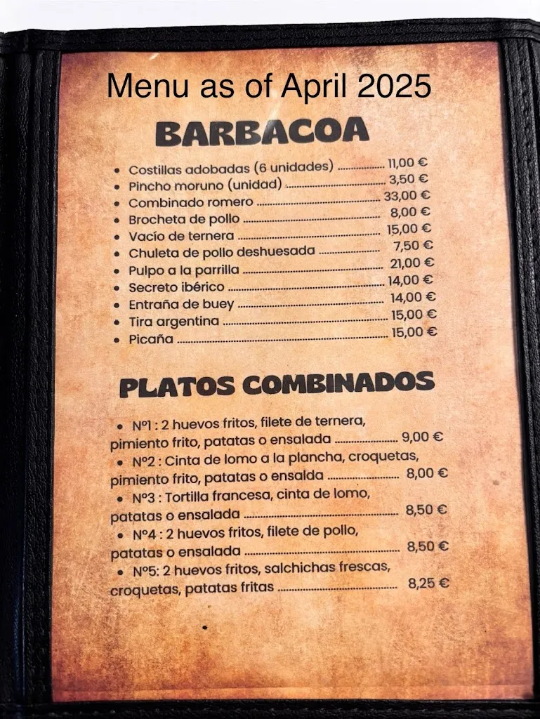 Menu_Hermanos Romero Restaurante_Paracuellos_image_1