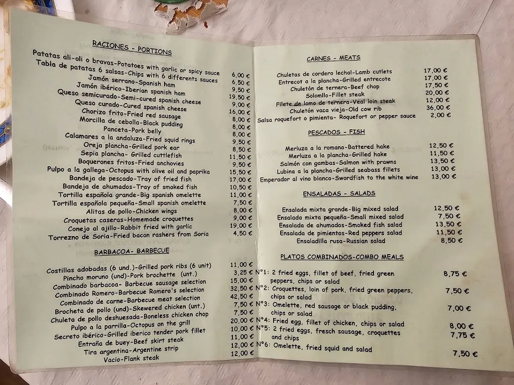 Menu_Hermanos Romero Restaurante_Paracuellos_image_4