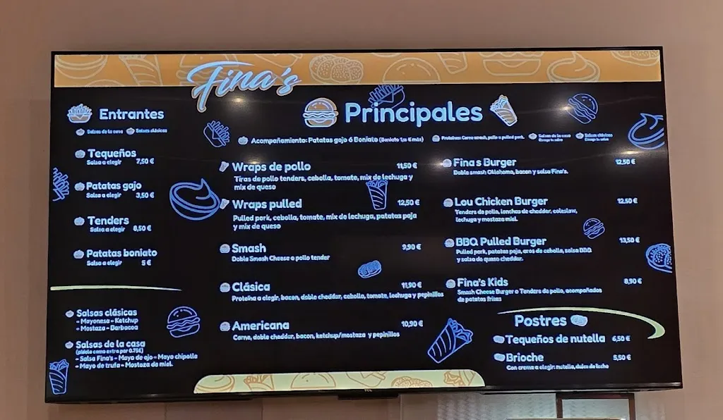 Menu_Fina’s burger_Paracuellos_immagine_1