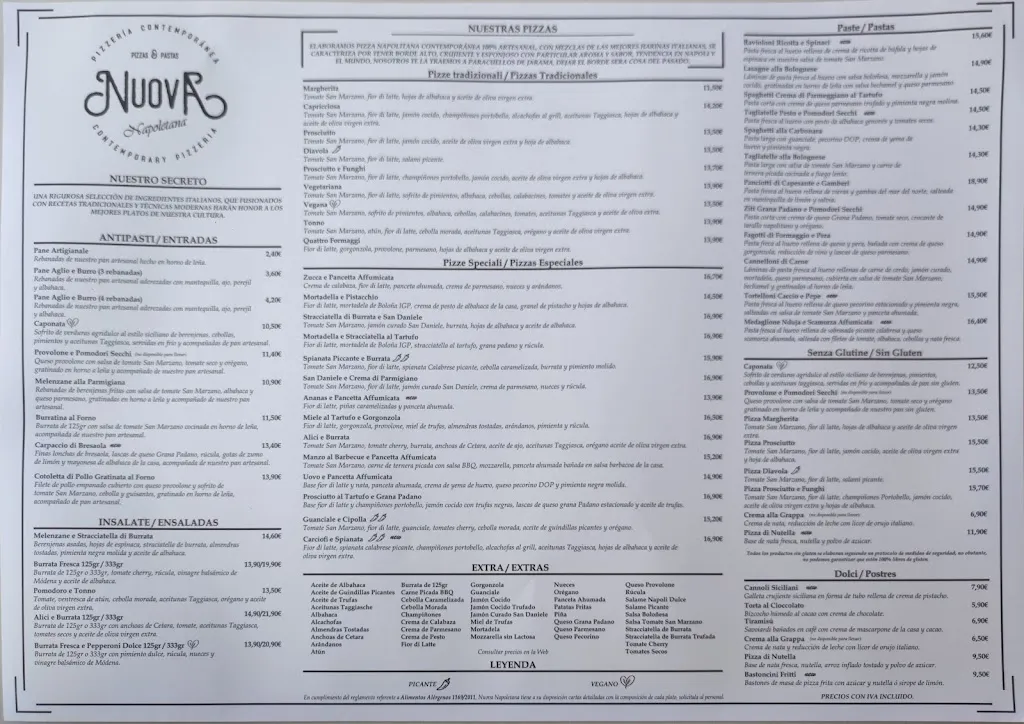 Menu_Pizzería Nuova Napoletana_Paracuellos_image_2