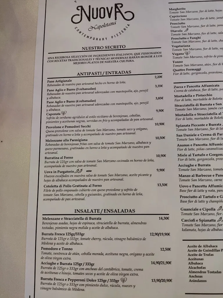 Menu_Pizzería Nuova Napoletana_Paracuellos_image_3