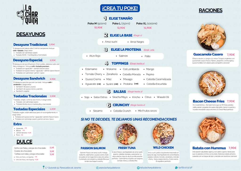 Menu_La Charquita Healthy Bar / Pokes, Açaís y desayunos_Paracuellos_image_1