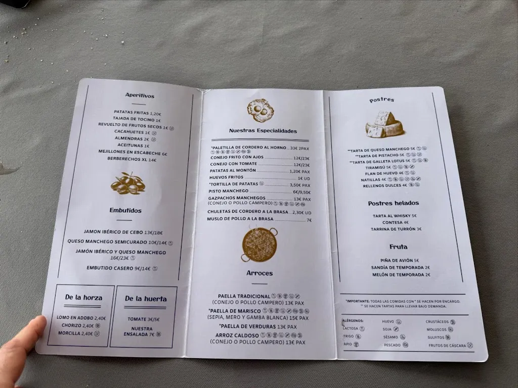 Menu_Las Mariquillas Restaurante_Valdeganga_image_1