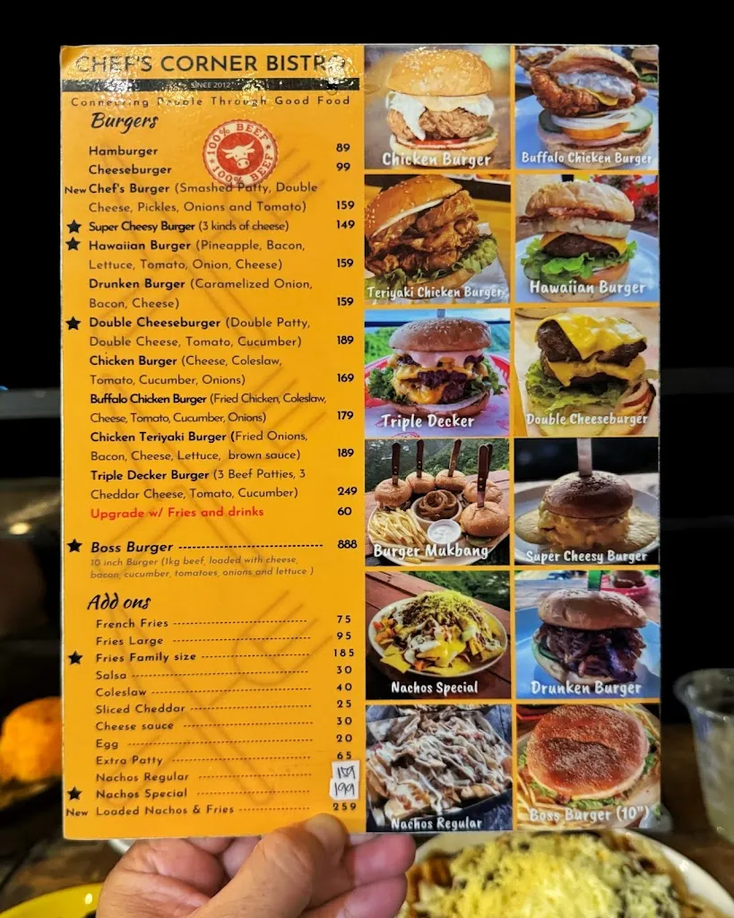 Menu_Chef's Corner Bistro - Gullas Heights_Minglanilla_image_2