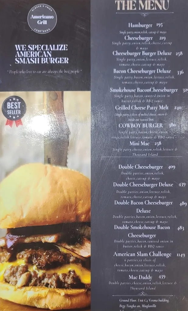 Menu_Americano Grill_Minglanilla_image_2