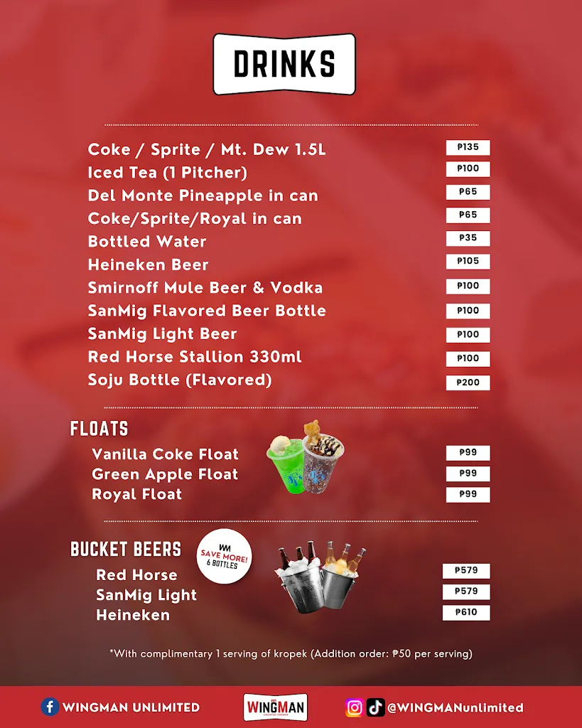 Menu_WINGMAN Unlimited Chicken Wings Minglanilla_Minglanilla_image_1