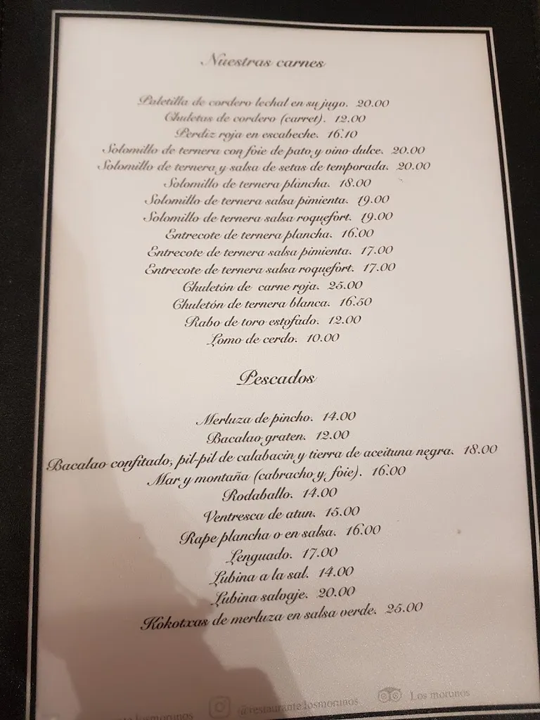Menu_Restaurante Los Morunos_Roda La_image_4