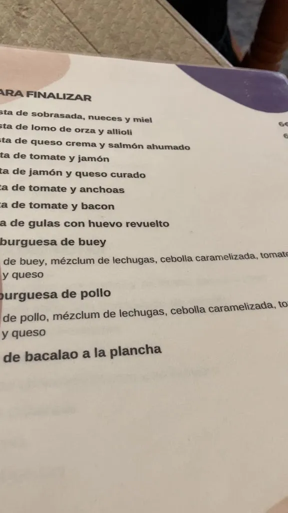 Menu_Bar Restaurante 2 Hermanos_Sisante_immagine_2