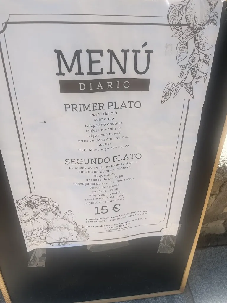 Menu_El Bar del Castillo_Torrubia del Castillo_image_1