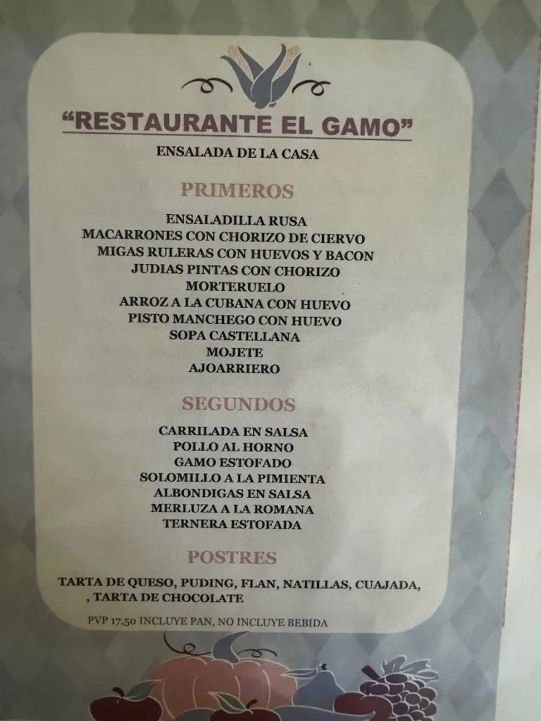 Menu_Restaurante El Gamo_Tragacete_image_1