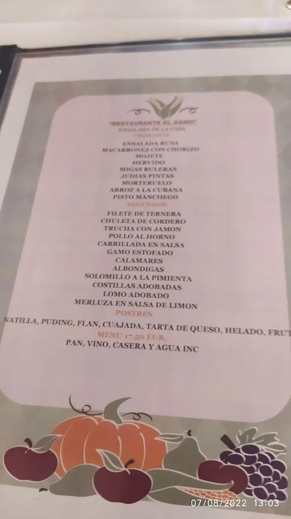Menu_Restaurante El Gamo_Tragacete_image_4