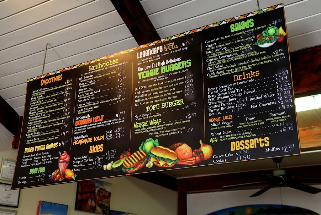 Menu_Captain Mauri's_San Clemente_image_4