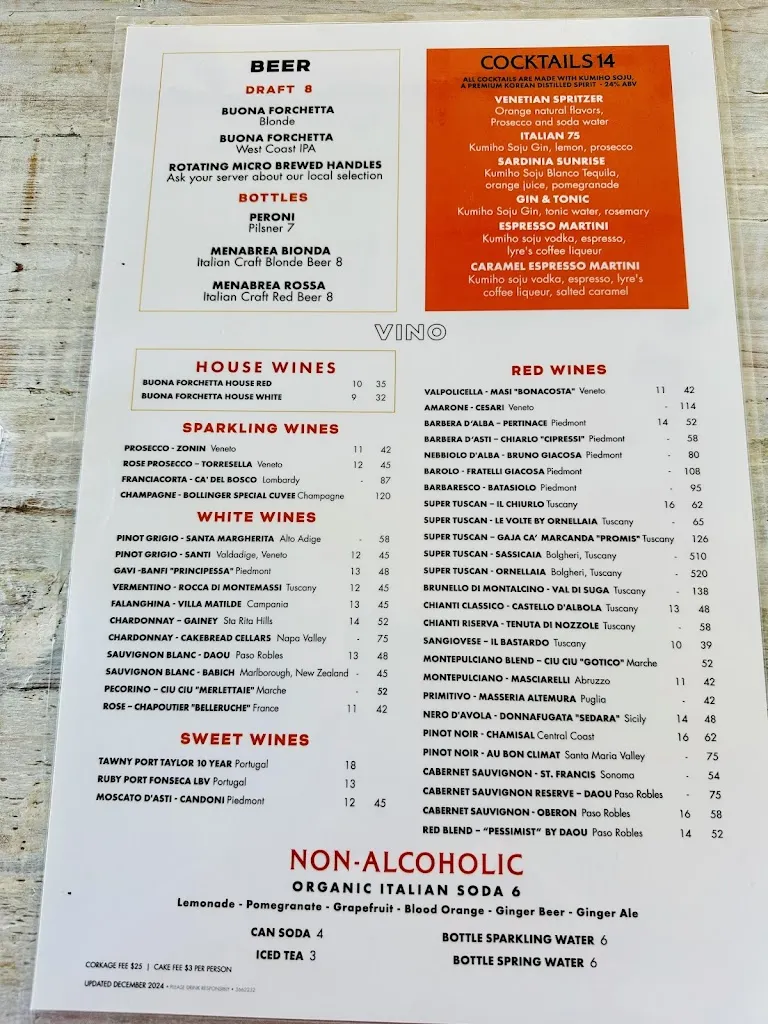 Menu_Buona Forchetta San Clemente_San Clemente_image_1