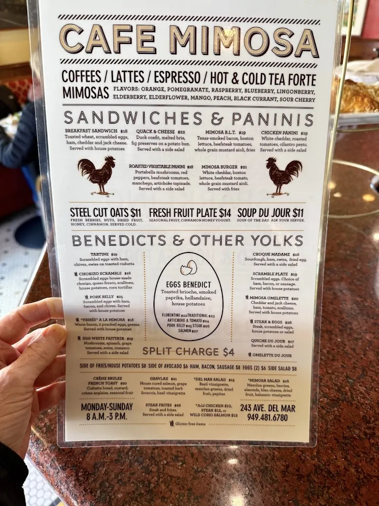 Menu_Cafe Mimosa_San Clemente_image_1