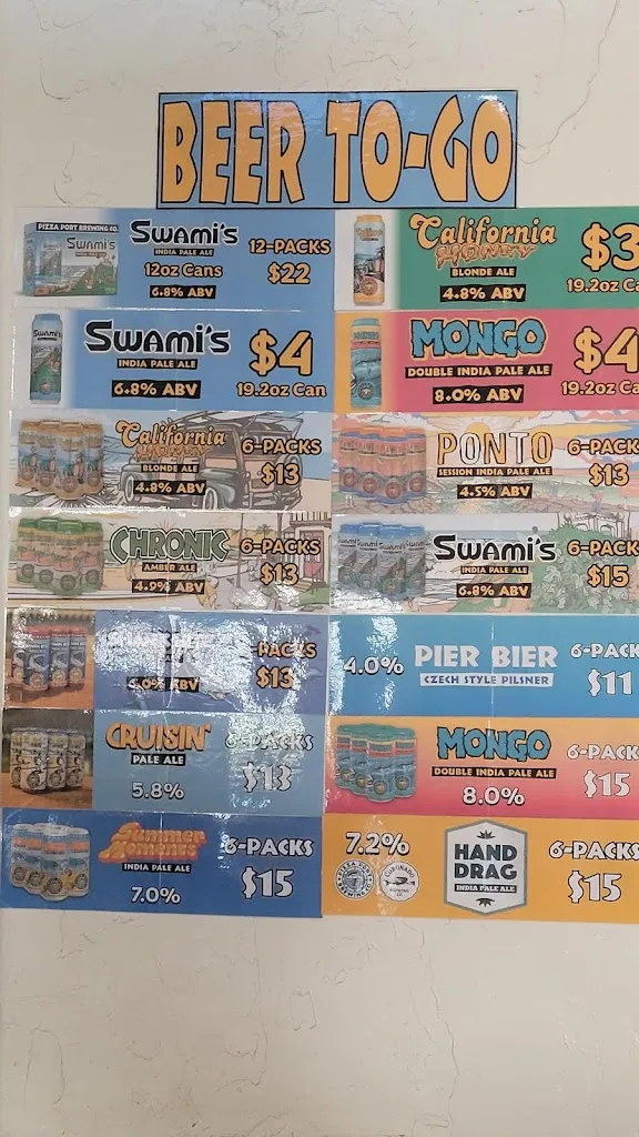 Menu_Pizza Port San Clemente_San Clemente_image_1