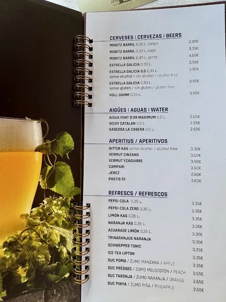 Menu_Restaurant la Bota_Roda La_image_1