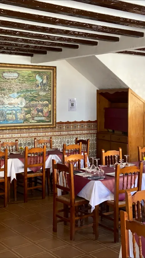 Mesón La Noguera restaurant in Valverde de Júcar