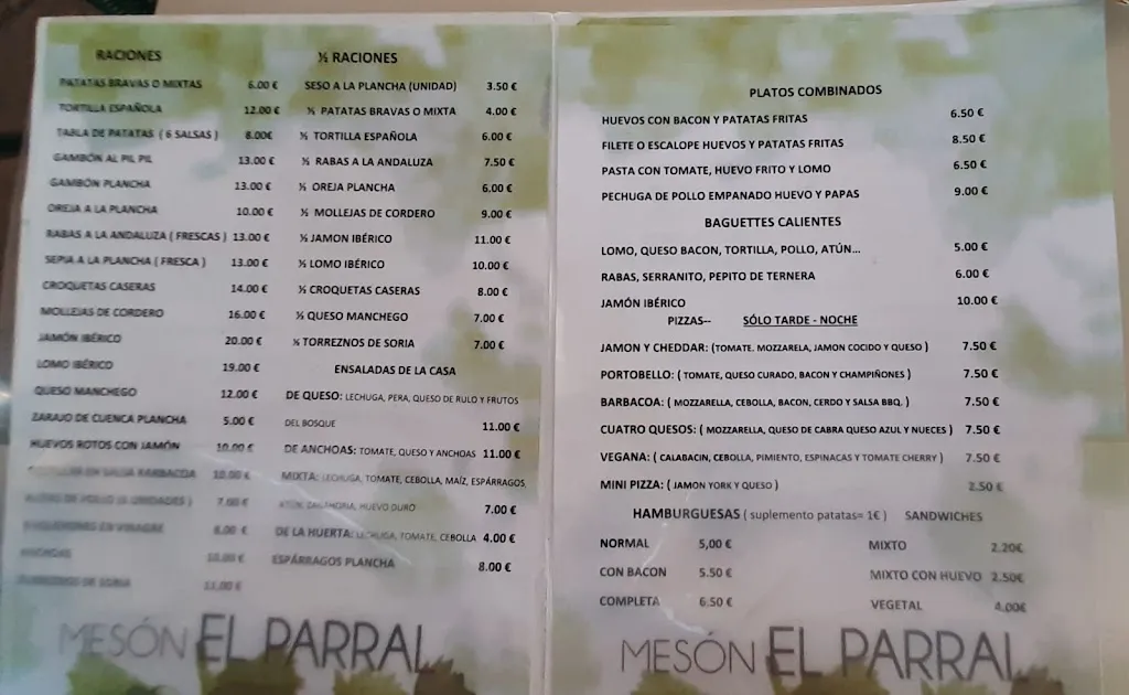 Menu_Mesón El Parral_Valle de Altomira El_image_2