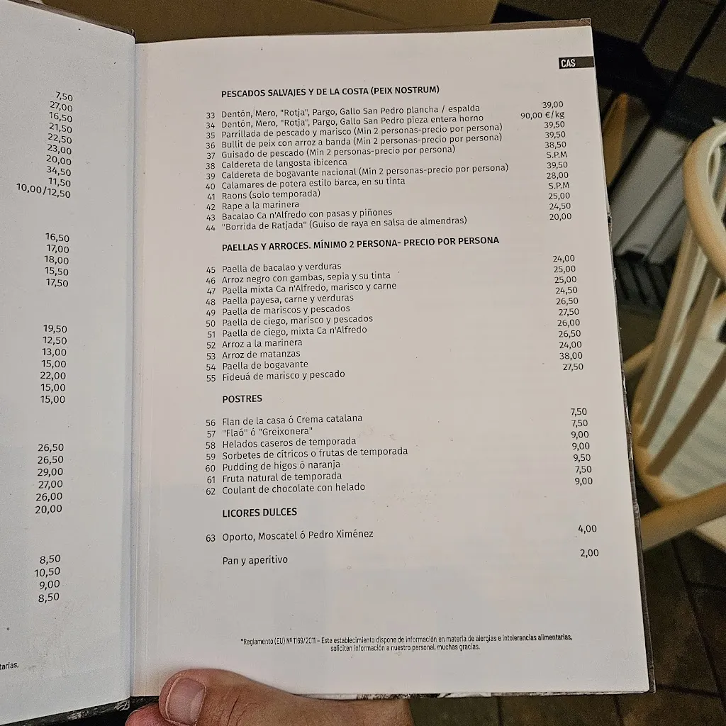 Menu_Restaurant Ca n'Alfredo_Vara de Rey_image_4