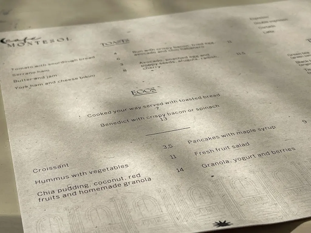 Menu_Café Montesol & Rooftop Bar_Vara de Rey_image_1