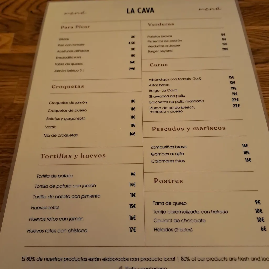 Menu_La Cava_Vara de Rey_image_1