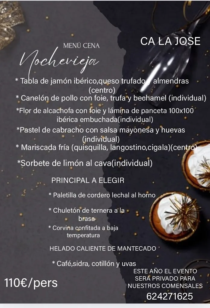 Menu_Ca la Jose CAFÉ & BAR._Villagarcía del Llano_image_1