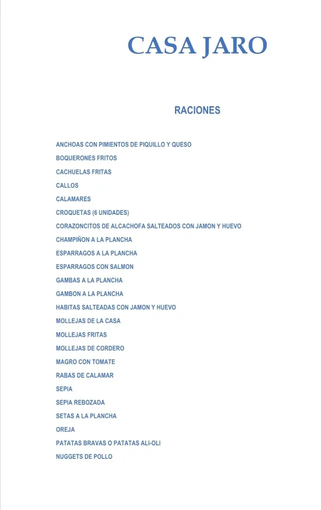 Menu_Taberna Casa El Jaro_Villaconejos de Trabaque_image_2