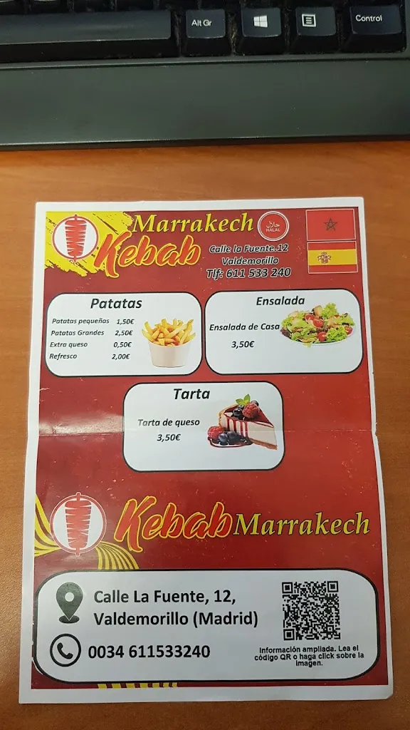 Sara Martinez_Cafetería, Elaboración y Venta de Comida Casera Para Llevar Marrakech_Valdemorillo de la Sierra_review