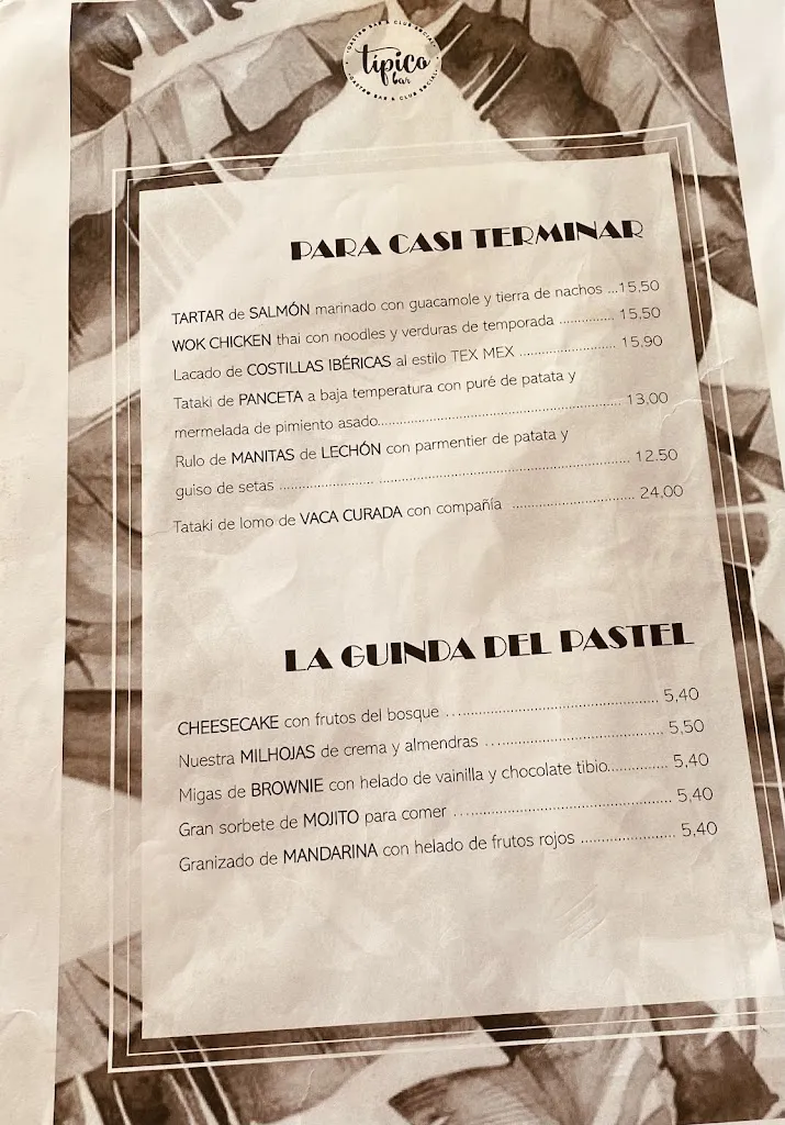 Menu_Tipico Gastrobar & Club Social_Valdemorillo de la Sierra_image_3