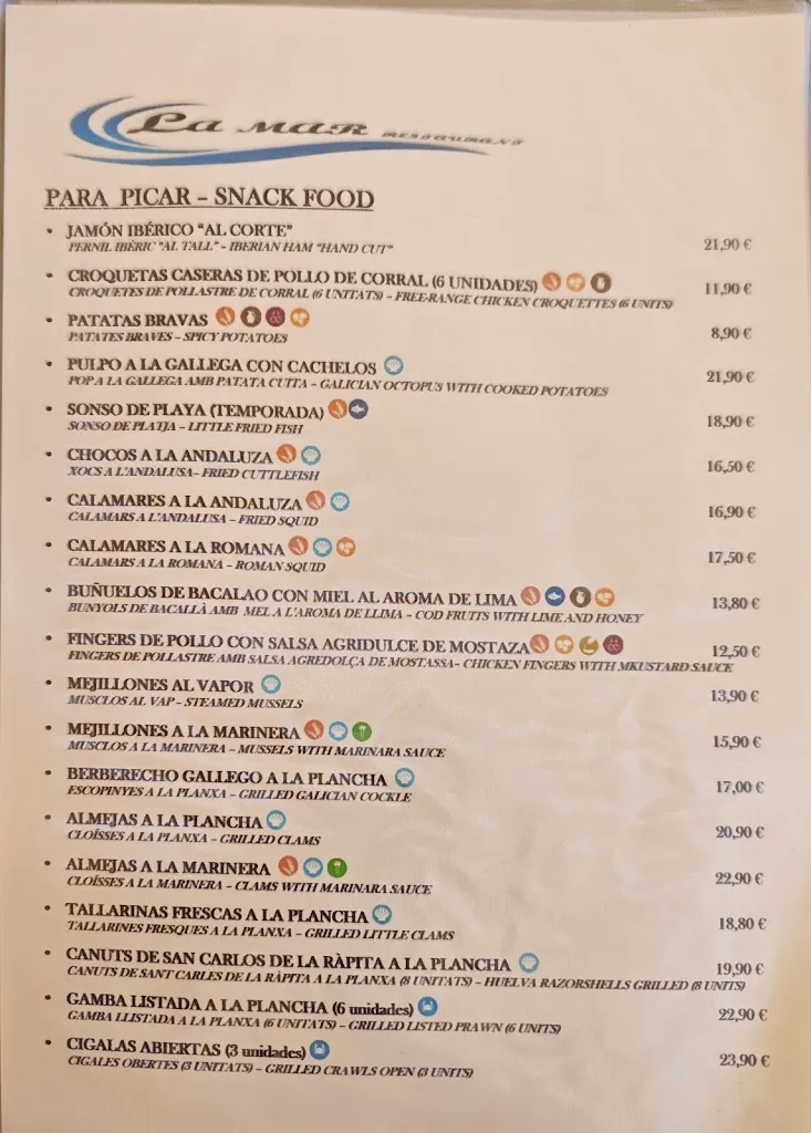 Menu_Restaurant La Mar_Roda La_image_2