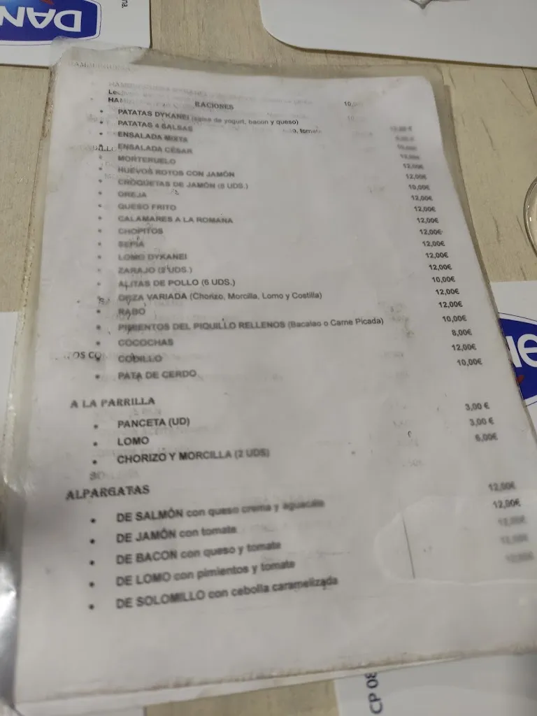 Menu_Bar Restaurante La Plaza - Dykanei_Villalba de la Sierra_image_2