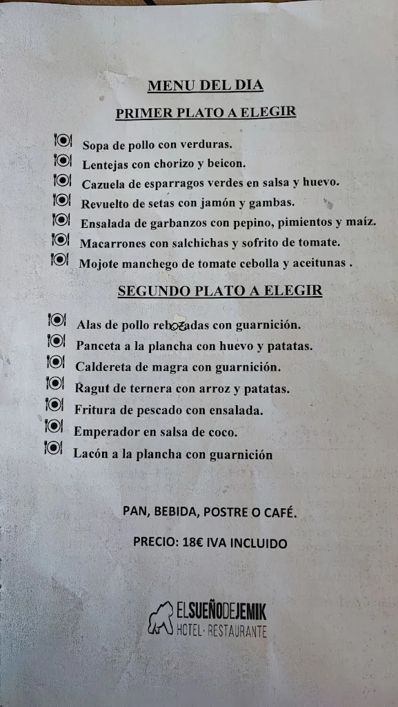 Menu_Hotel-Restaurante El Sueño de Jemik_Roda La_image_4