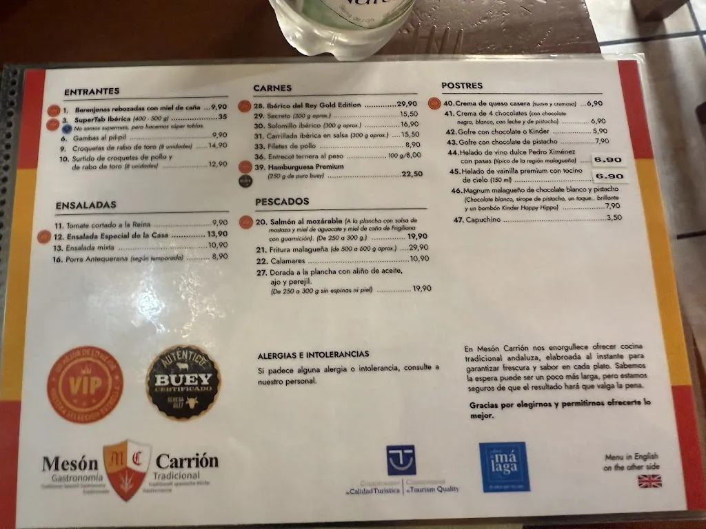 Menu_meson carrion bermejo_Víllora_image_1
