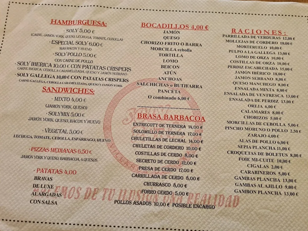 Menu_Soly Park_Villares del Saz_immagine_2