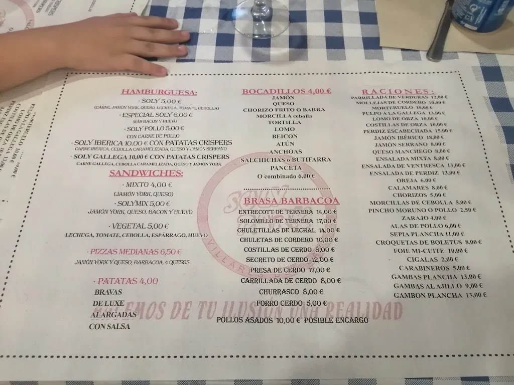 Menu_Soly Park_Villares del Saz_immagine_4