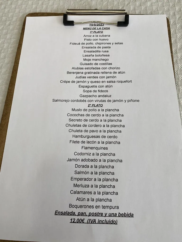 Menu_Restaurante La Báscula_Roda La_image_2