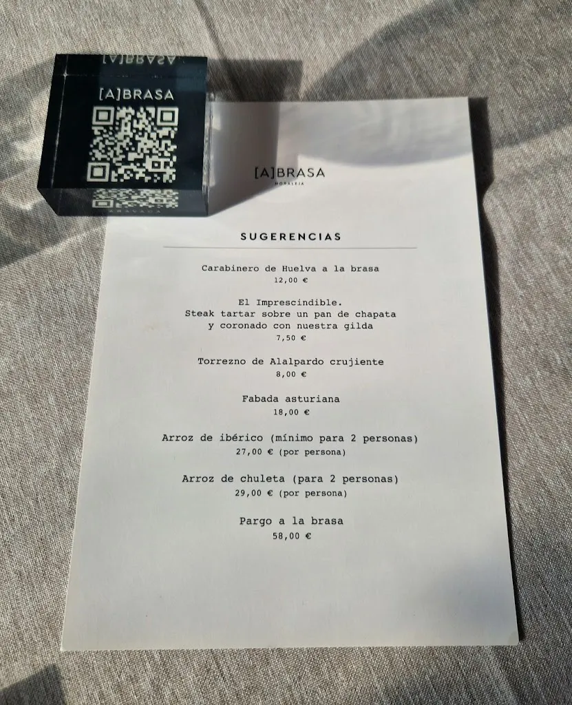 Menu_A Brasa Aravaca_Zarzuela_immagine_1