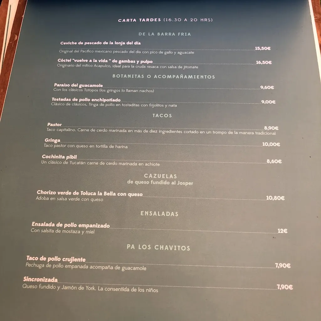 Menu_A Brasa Aravaca_Zarzuela_immagine_3