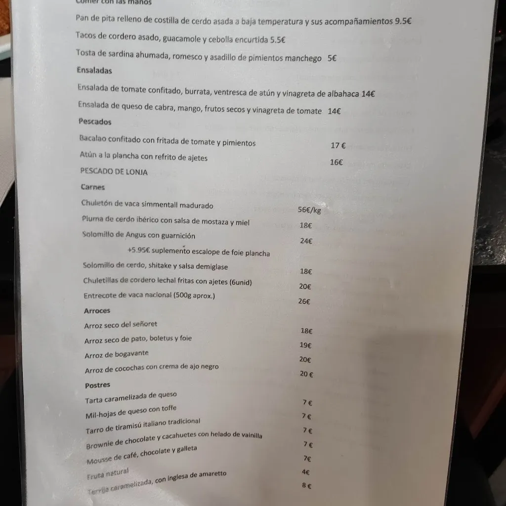 Menu_Taberna Cambio de Tercio_Tarazona de la Mancha_immagine_3